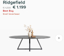 Stół H&H Ridgefield 210 x 120 cm