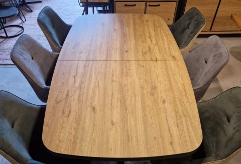 Stół H&H Avalox 190 + 60 x 110 cm centralna noga vintage oak Stół H&H Avalox 190 + 60 x 110 cm centralna noga vintage oak