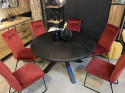 (R, od ręki )Stół Xooon Arawood 140 cm onyx
