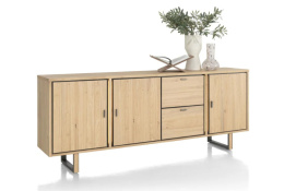(K) Komoda Shimanto 230 cm Bright Natural Oak Henders & Hazel