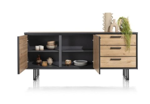 (M,defekt) Komoda H&H AVALON/ Avalox 200 cm natural LED (M,defekt) Komoda H&H AVALON/ Avalox 200 cm natural LED