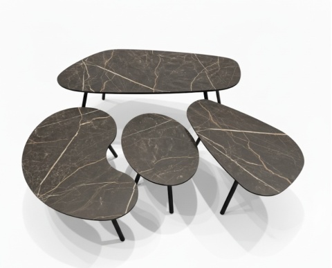 Stolik kawowy Henders& Hazel Palazio 86  x 54 cm wybór wysokości nóg