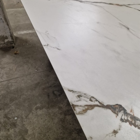 [M, Defekt #1] Stół Henders& Hazel Vegas 200+ 80 x 100 cm ceramika na szkle hartowanym