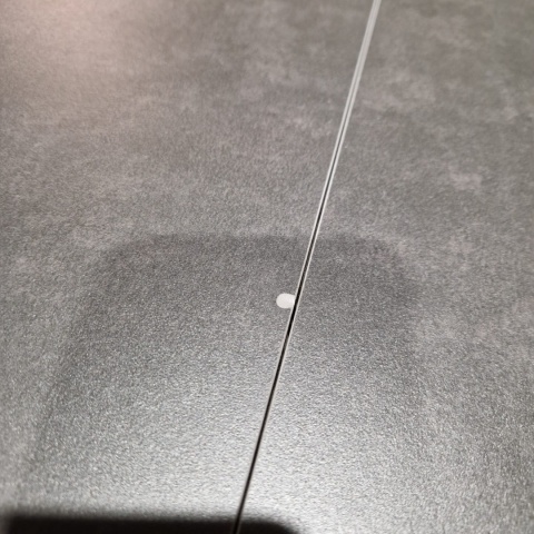 [M, Defekt #1] Stół Henders& Hazel Vegas 200+ 80 x 100 cm ceramika na szkle hartowanym antracyt