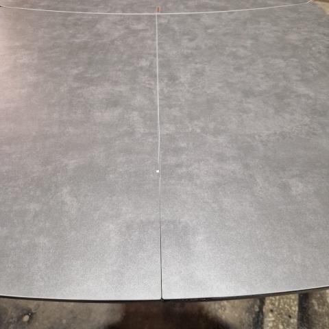 [M, Defekt #1] Stół Henders& Hazel Vegas 200+ 80 x 100 cm ceramika na szkle hartowanym antracyt