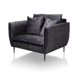 [R] Nowoczesny Fotel Loveseat Marseille z Regulowanymi Podłokietnikami