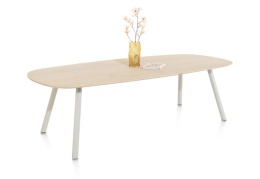 Stół jadalniany Xooon NIORA 240 x 115 cm- Dąb Naturalny Fornir