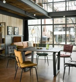 [na zamówienie] Krzesło H&H Manou camel/ podłokietnik