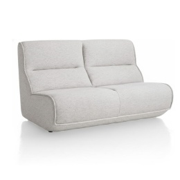 Element modułowy / sofa Dublin 2-osobowy bez podłokietników, wysokie oparcie, sprężyny kieszeniowe