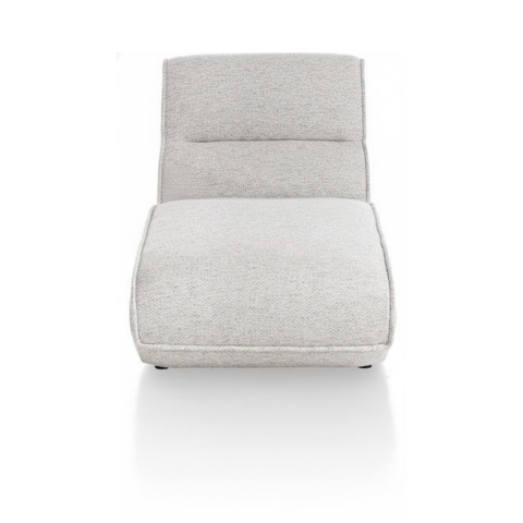 Szezlong modułowy Dublin, element końcowy, wysokie oparcie, sprężyny kieszeniowe