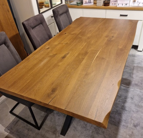 [od ręki, K] Stół Henders& Hazel Metalox 200 x 100 cm centralna noga BARK