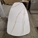 [M, DEFEKT #1] Stół rozkładany Xooon Montello 200 + 2 x 50 cm x 100 cm ceramika na szkle hartowanym