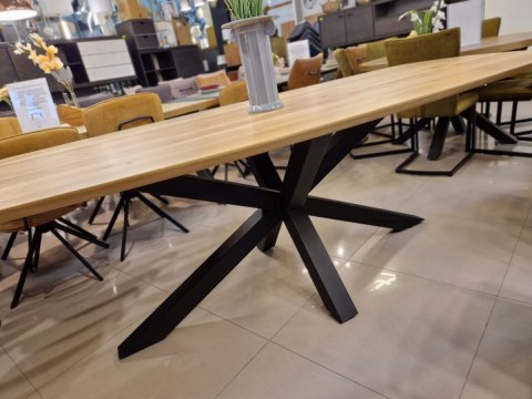 (M) Stół Xooon Arvada 250 x 110 cm Oval lity dąb