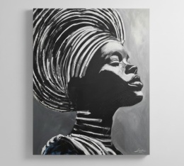 Ręcznie malowany obraz 100 x 75 cm