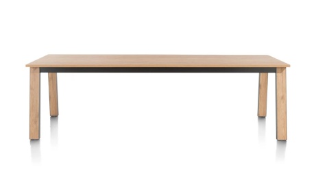 [M, od ręki] Henders & Hazel Stół do Jadalni Delmonte (230x100 cm, Primo Laminato, Oak Natural Vintage)